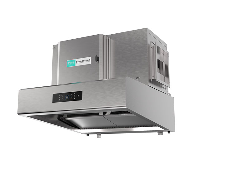 藍凈1.2米煙罩一體機